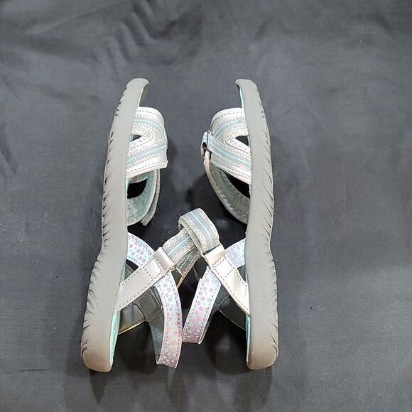 MAP CARMI VELCRO STRAP CLOSURE GIRL  OPEN TOE SANDAL - Picture 10 of 12